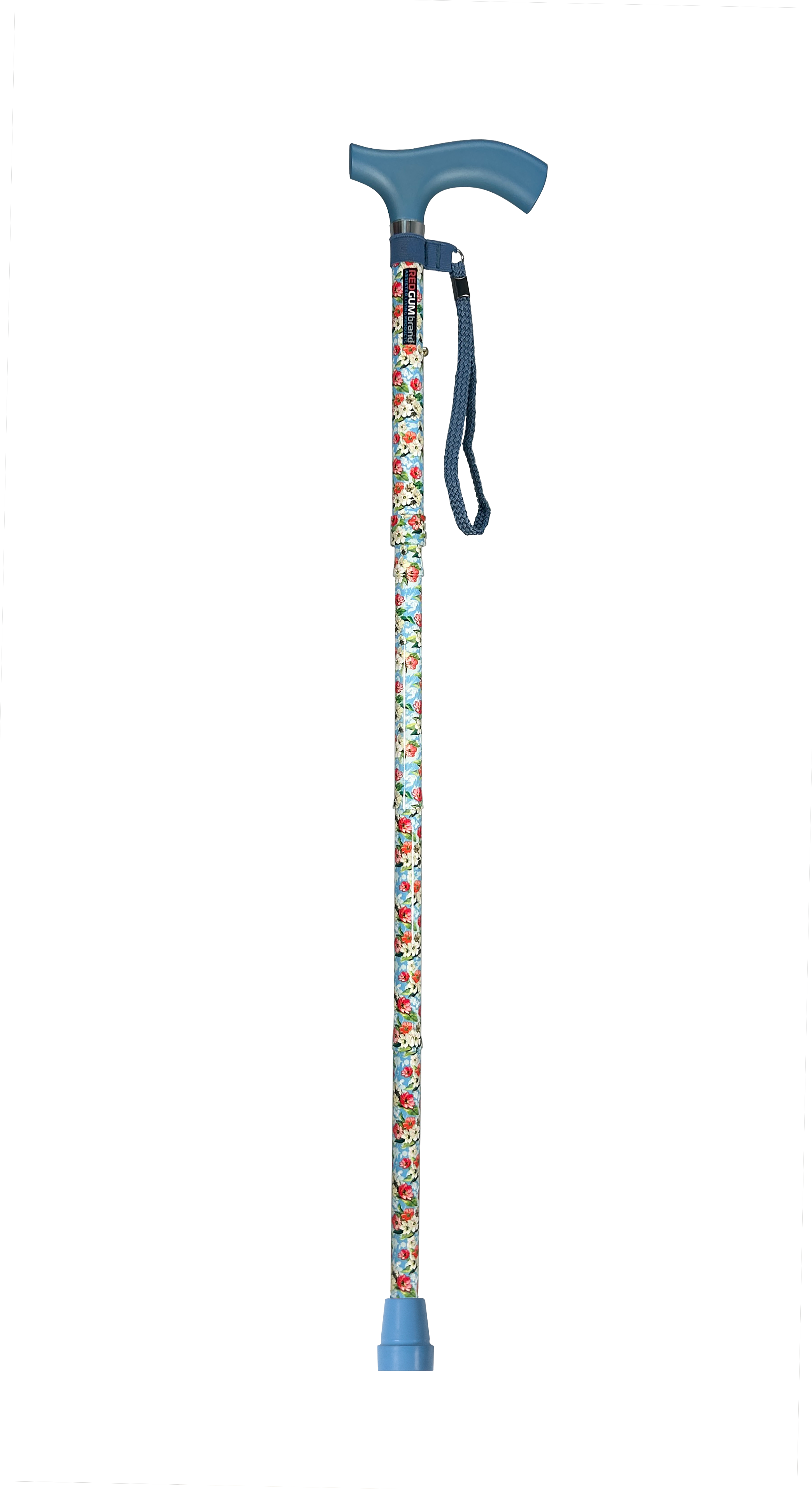Floral Folding Walking Stick