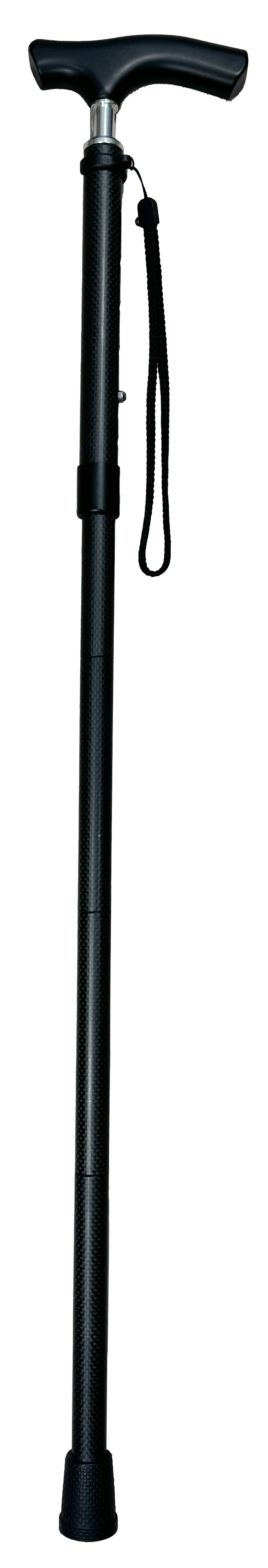 CARBON FIBRE WALKING STICK - FOLDING