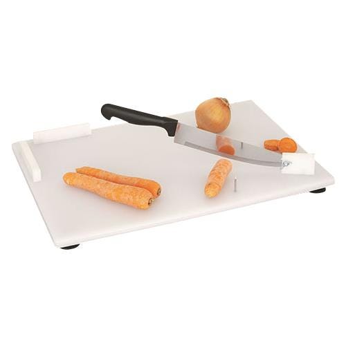 Right Handed Combination Cutting Board, (8 x 12 inch, Chef's Knife and 3 spikes)